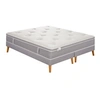 Image de Ens LE VISIONNAIRE 180x200 matelas H27 ressort ensaches, ferme, 2 sommiers