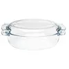 Image de Faitout ovale en verre 4,5 litres