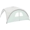 Image de Panneau latéral pour Coleman Abri rapide XL 4,5 x 4,5 m, panneau latéral de gazebo avec fenêtre et porte, protection solaire élevée 50+, résistant à l'eau en occasion ou reconditionné