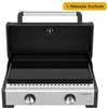 Image de Plancha à gaz Master 2 Cook avec couvercle de cuisson - Housse incluse