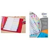 Image de AVERY Intercalaires Mylar, carte, 6 touches neutres, A4