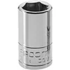 Image de Douille 1/4'' 6 pans métrique diamètre 13mm longueur 22mm - - R.13
