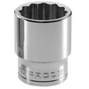 Image de Douille 1/2'' 12 pans métriques 22mm - - S.22