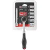 Image de Ensemble de clé à cliquet rotative 3/8" et douilles Facom 8 pièces