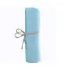 Image de Drap housse bleu ciel 60 x 120 cm -