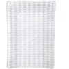 Image de Matelas à langer luxe motifs géométriques rose/gris -