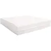 Image de - Matelas bébé pliable 60 x 120 cm - 100 % polypropylène - Blanc