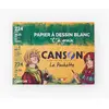 Image de Canson - Pochette papier à dessin - 12 feuilles - 24 x 32 cm - 224 gr - blanc