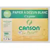 Image de Canson - Pochette papier à dessin - 10 feuilles C" à grain A3 180g blanc"