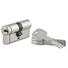 Image de THIRARD - Cylindre de Serrure Double Entrée Transit 2 - Laiton - Usage Intérieur et Extérieur - 8 Goupilles - Anti-Arrachement, Anti-Perçage, Anti-Crochetage, Anti-Snap - 30 x 30 mm - Gris en occasion ou reconditionné