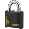Image de Cadenas à combinaison à anse fermée toutes conditions météorologiques en acier 34mm Thirard