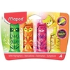 Image de Blister de 4 surligneurs Fluo'Peps Animaux