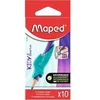 Image de Guide doigts pour crayon graphite - Apprentissage écriture - 10 pièces -