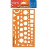 Image de Normographe technic Orange