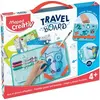 Image de Travel board -jeux et dessins effacables ardoise transparente