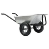 Image de Brouette EXPERT TWIN Premium galva à roues gonflées 150l - - 306015201