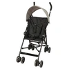 Image de Poussette Canne Fixe avec Canopy | Black Chiné