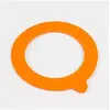Image de Sac de 10 rondelles 110x82x2,5 flv - - Orange - Caoutchouc