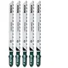 Image de Lot de 5 lames pour scie sauteuse bois à baïonnette 74mm T101B Bosch