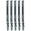Image de Lot de 5 lames pour scie sauteuse bois 74mm T144D Bosch