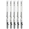Image de Lot de 5 lames pour scie sauteuse 100mm T101BF Bosch