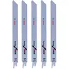 Image de Lot de 5 lames pour scie sabre 225mm S1122BF Bosch
