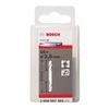 Image de Lot de 10 forets à métaux à double pointe rectifiés hss-g Ø4.9mm longueur 62mm bosch 2608597593