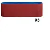 Image de Lot De 3 Bandes Abrasives Best For Wood 75X533Mm Gr 40 Bosch 2608606069