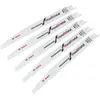 Image de Lot de 5 lames pour scie sabre multi matériaux 200mm S 3456 XF Progressor Bosch