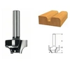 Image de Bosch 2608628355 Fraise à Profiler E Queue 8 Mm Rayon 6,3 Mm Diamètre 25,4 Mm Longueur Utile 14,3 Mm / Longueur Totale 46 Mm