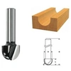 Image de Bosch 2 608 628 367 Fraise à Canneler 8 Mm 6 X 24,7 X 13 X 40 Mm