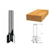 Image de Bosch 2 608 628 399 Fraise 8 Mm 12,7 X 12,7 X 50,8 Mm