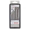 Image de Set De Forets Pour Béton Silver Percussion Robust Line, 5 Pièces, 5, 5,5, 6, 7, 8 Mm Bosch 2607010526