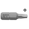 Image de Bosch Lot De 3 Embout De Vissage Court Et Long Pour Vis A A Empreinte Carrée Conique Femelle - Extra-Dure R2 Longueur 25Mm