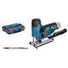 Image de Bosch Professional 12V System scie sauteuse sans-fil GST 12V-70 (capacité de coupe dans le bois : 70 mm, avec 2 lames de scie, patin de glissement, pare-éclats, L-BOXX) en occasion ou reconditionné