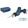 Image de Bosch Professional 18V System scie sabre sans-fil GSA 18 V-LI C (version Compact, avec 3 lames de scie sabre, L-BOXX) en occasion ou reconditionné