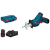 Image de Bosch Professional Scie Sabre Gsa 12v-14 Avec 2 Batteries + Chargeur Sans Fil One Size
