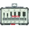 Image de Coffret de 6 fraises droites défonceuse 6 mm Bosch