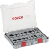 Image de Bosch 15x Kits de fraises mixtes PRO, 15 pièces (pour Bois résineux, Bois dur, Ø 13-16 mm, Professional Accessoire Défonceuse manuelle, Fraise à araser) en occasion ou reconditionné