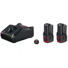 Image de Bosch Professional Chargeur Et Batterie 2x2.0ah Gal 12v-40 Starter One Size