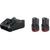 Image de Bosch Professional Chargeur Et Batterie 2x 3.0ah Gal 12v-40 One Size