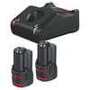 Image de Kit de démarrage batterie 12V et chargeur Bosch Professional GBA Li-Ion CoolPack 3Ah