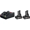 Image de Bosch Professional Chargeur Et Batterie 2x 6.0ah Gal 12v-40 One Size