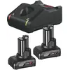 Image de Kit de démarrage batterie 12V et chargeur Bosch Professional GBA Li-Ion CoolPack 6Ah