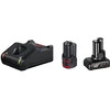 Image de Bosch Professional Batterie Standard Starter 1x2.0ah + 1x4.0ah +gal 12v-40 One Size