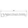 Image de Contact D'Avertissement, Usure Des Plaquettes De Frein Ap162 Bosch Bosch Ap162 Bmw
