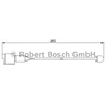 Image de Contact D'Avertissement, Usure Des Plaquettes De Frein Ap163 Bosch Bosch Ap163 Bmw