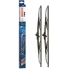 Image de Balai D'Essuie-Glace Bosch Twin 500 - Longueur : 500/500 Mm - Jeu D'Balai D'Essuie-Glace Avant Bosch 500 Alfa Romeo;Alpina;Austin;Bmw;Cadillac;Chevrolet;Citroen;Dacia;Daewoo;Daf;De Lorean;Ferrari;Fiat;Ford;Ford Usa;Honda;Hyundai;Isuzu;Jeep;Kia;Lada;Lancia;Lexus;Lincoln;Maserati;Mazda;Mercedes-Benz;Mg;Mitsubishi;Nissan;Opel;Renault;Rover;Saab;Seat;Skoda;Ssangyong;Toyota;Vauxhall;Volvo