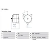 Image de Alternateur 3777 Bosch Bosch 3777 Mercedes-Benz