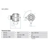 Image de Alternateur 4033 Bosch Bosch 4033 Volkswagen